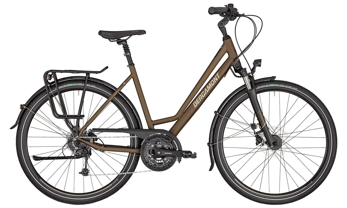 Фотографія Велосипед 28" BERGAMONT HORIZON 6 AMSTERDAM (2020) 2020 Сіро-коричневий 